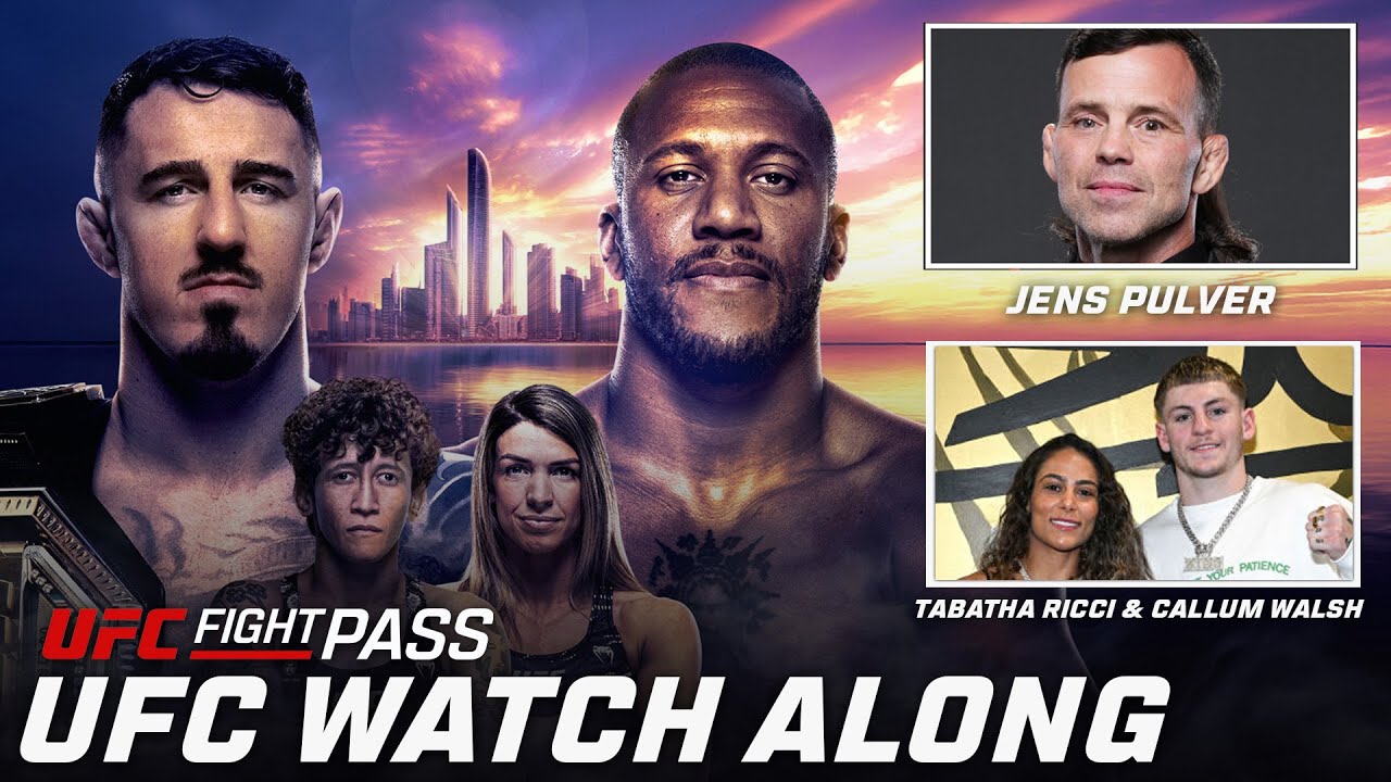 #UFC321 Watch Along w/ Jens Pulver, Tabatha Ricci and Callum Walsh!