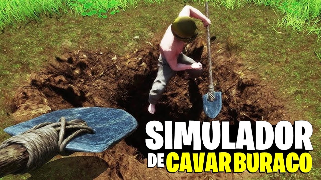 SIMULADOR COOPERATIVO EXTREMAMENTE VICIANTE de CAVAR UM BURACO de MIL METROS!!