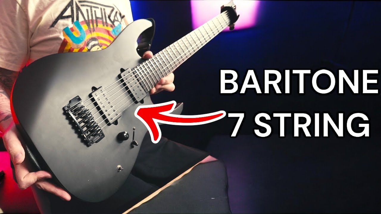 Ibanez RGIXL7 - more strings, more scale, more good? (baritone 7 string)