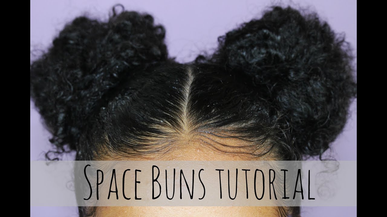 Space Buns on Short Natural Hair |Tatyana Celeste ❤︎