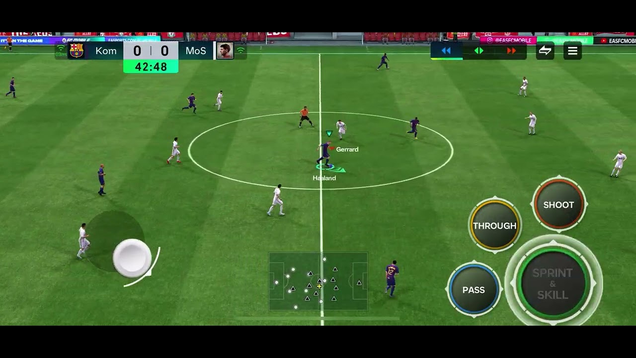 Fifa mobille fc barcelona vs portugal 1-0