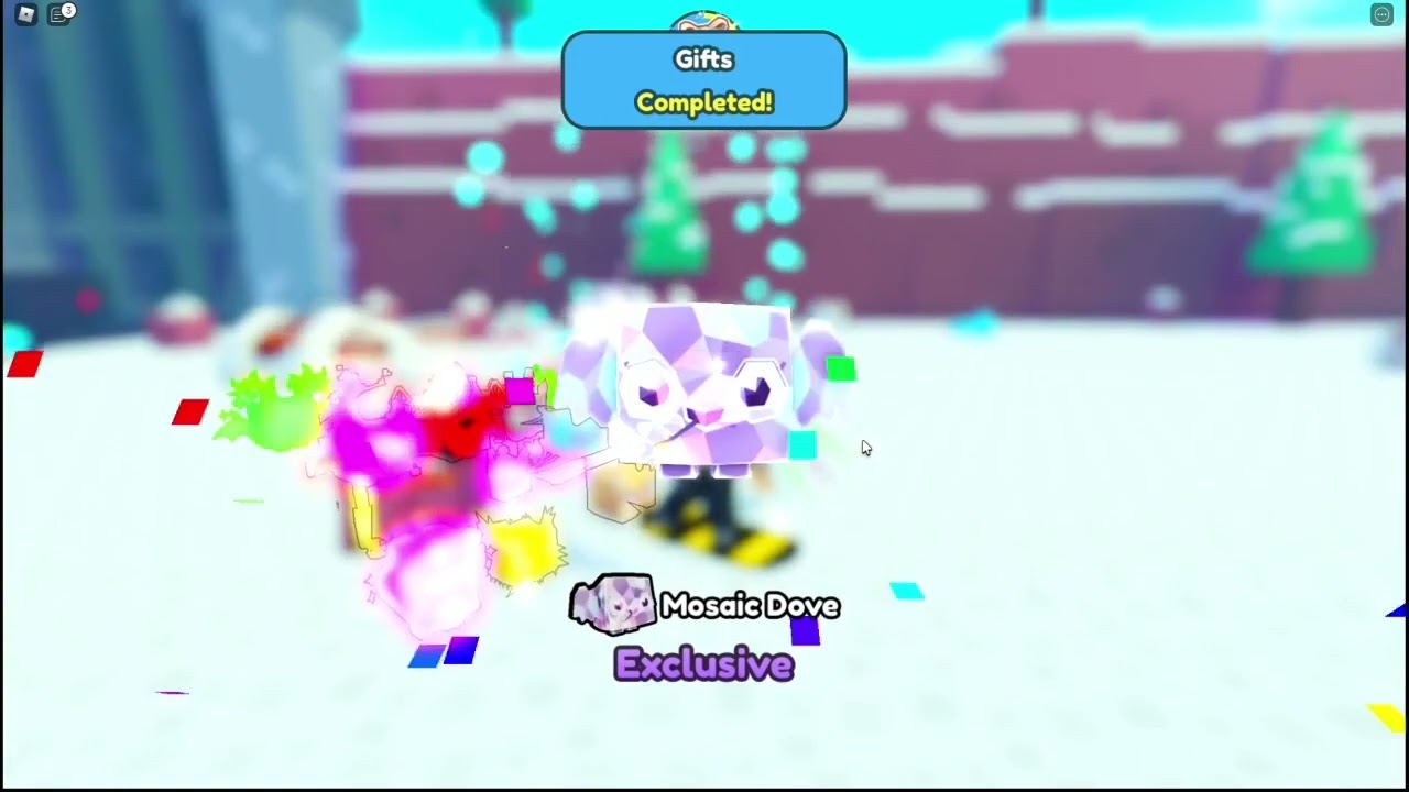 I Opened an Anniversary Gift and My First Season 1 Toy Code in Pet Simulator X!