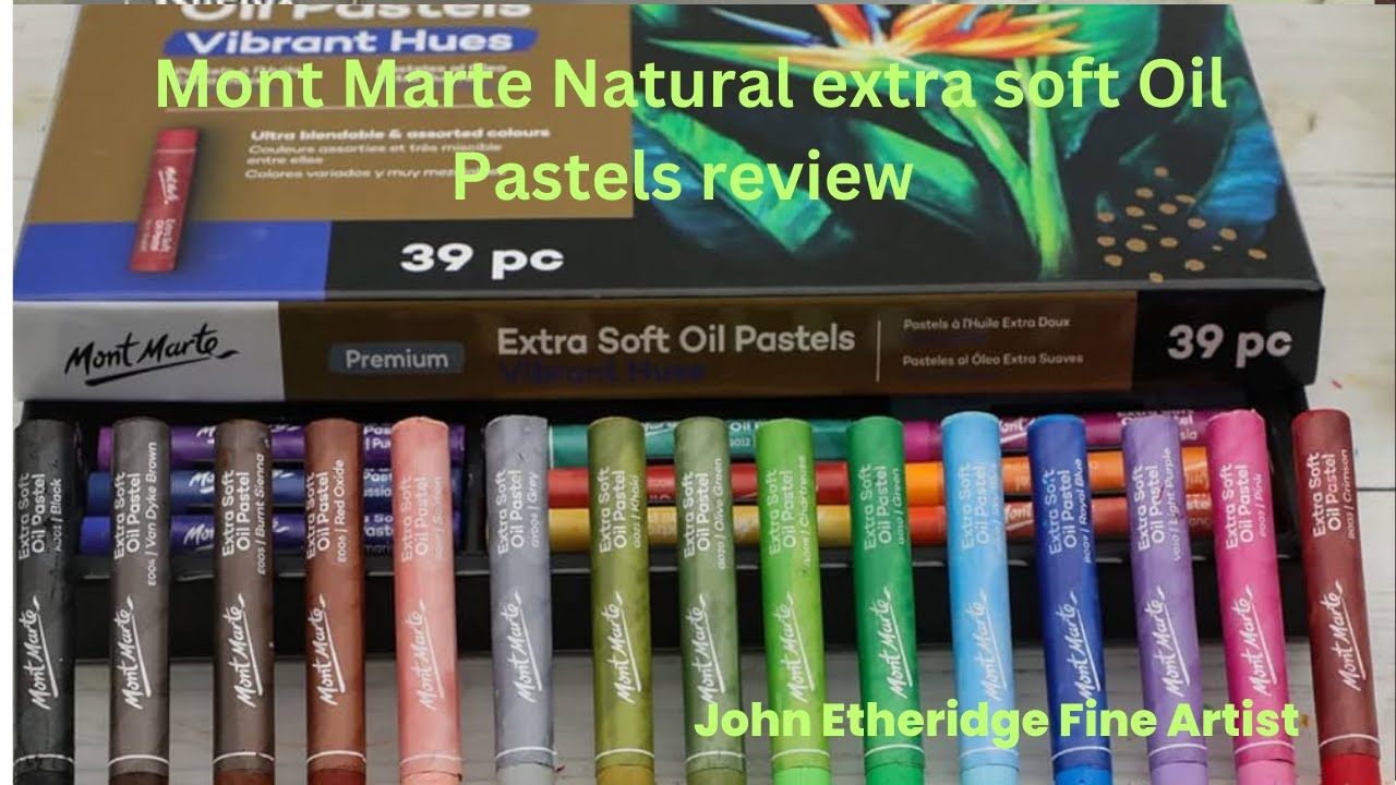 Mont Marte extra soft  Natural  set of Oil Pastels