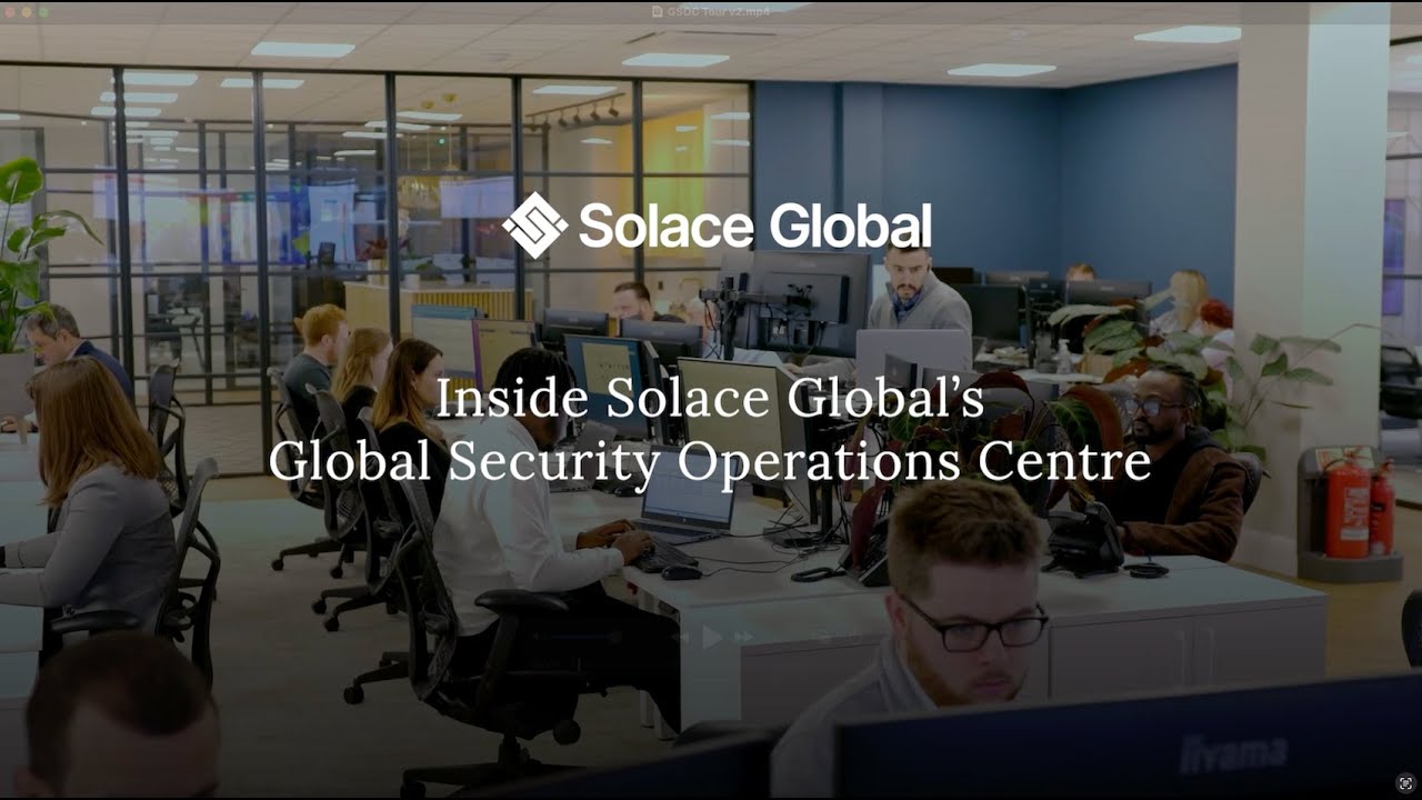 Inside Solace Global's Global Security Operations Centre (GSOC)