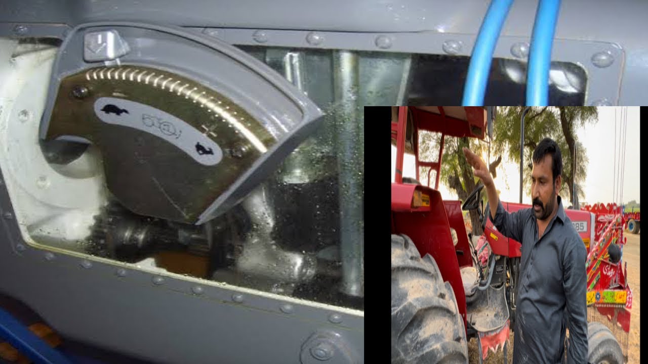Response control lever working | MF 385