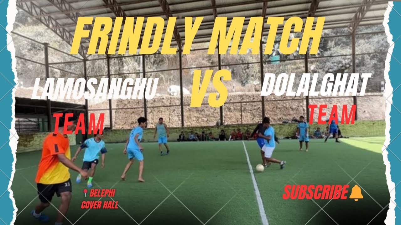 Lamosanghu Church Boys VS Dholalghat Church Boys !!4k videos #futsal #frendlymatch 