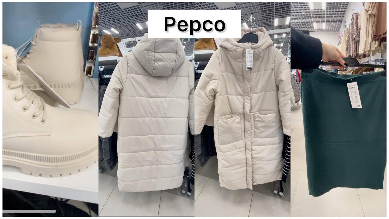 PEPCO PŁASZCZ NA NOWOŚCIACH SPÓDNICE SUKIENKI BLUZECZKI BUTY I INNE NOWOŚCI
