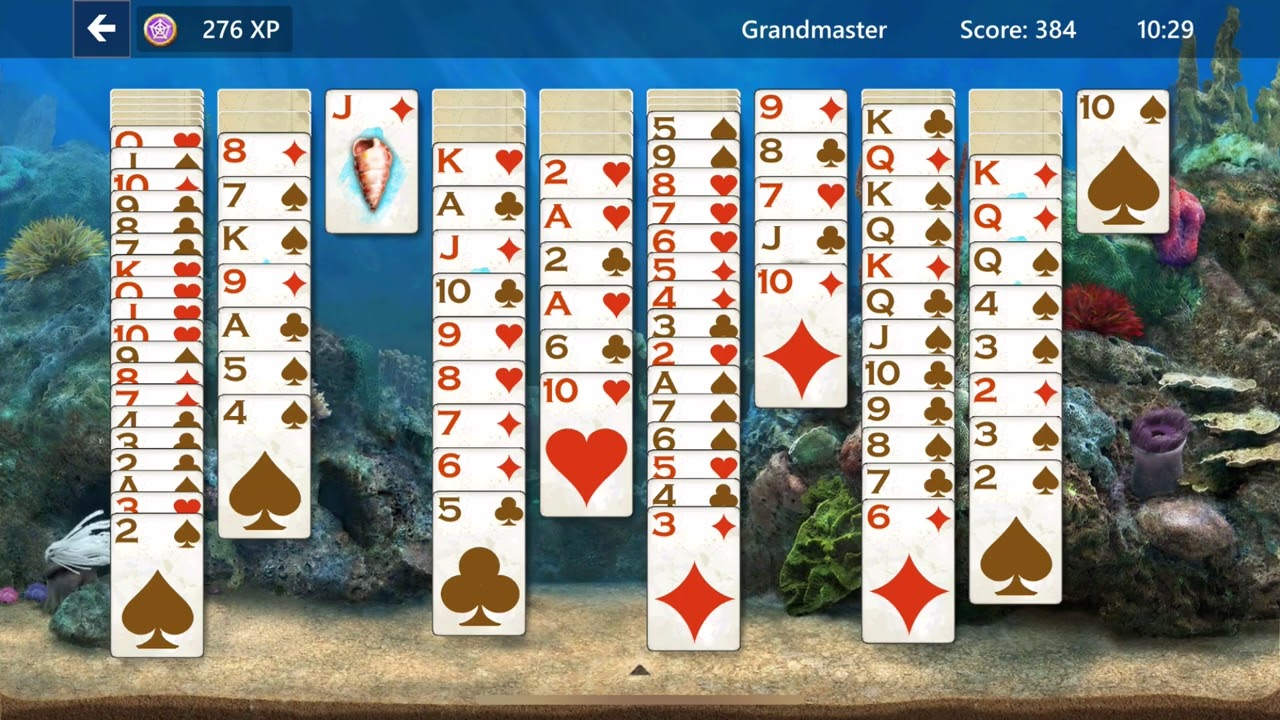 Microsoft Solitaire Spider No Undo : Level jumps to 6238