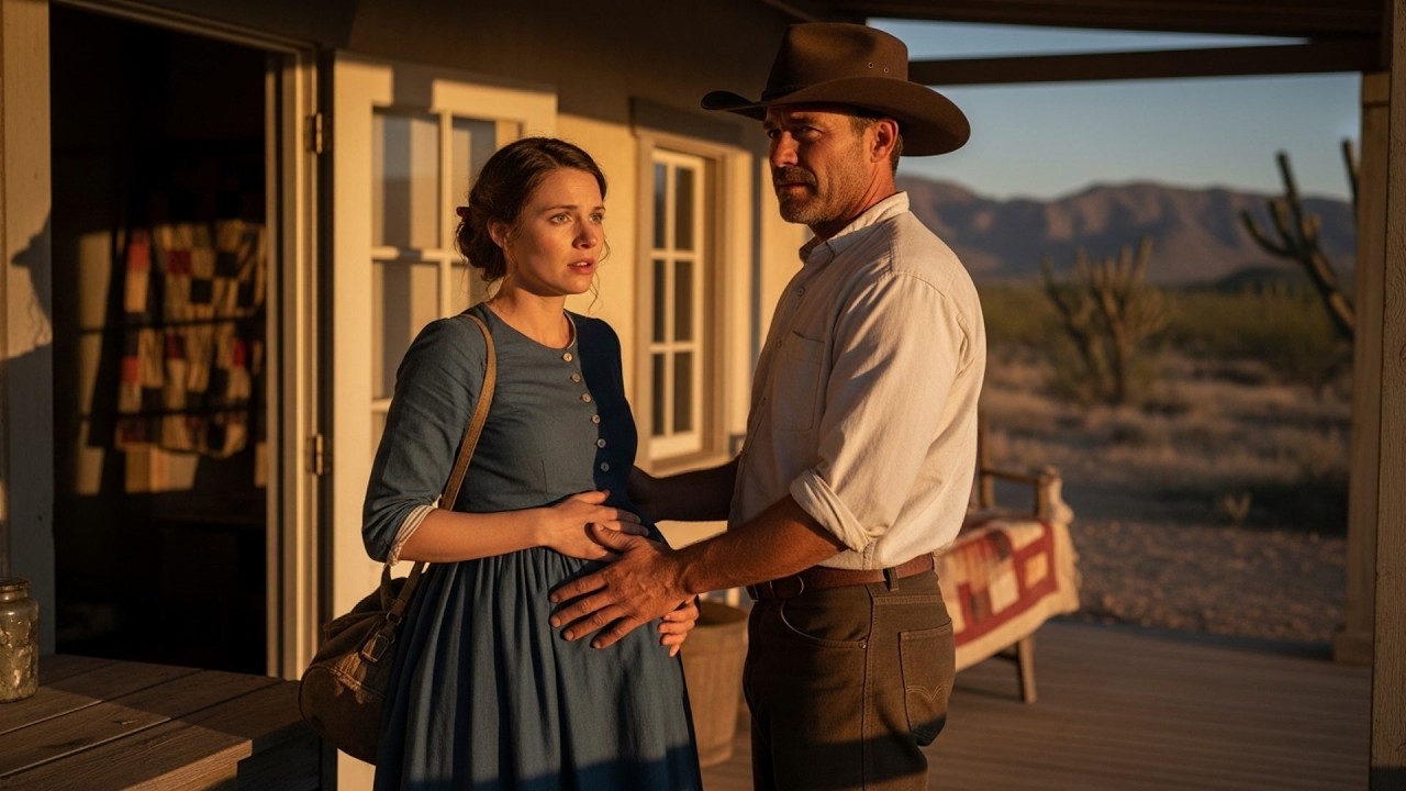 The Mail-Order Bride Had A Secret Baby Growing Inside, The Cowboy Said 