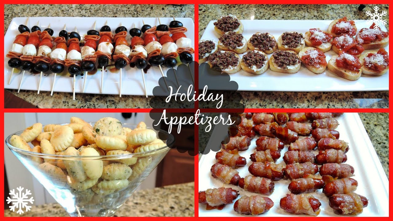 HOLIDAY PARTY APPETIZERS!