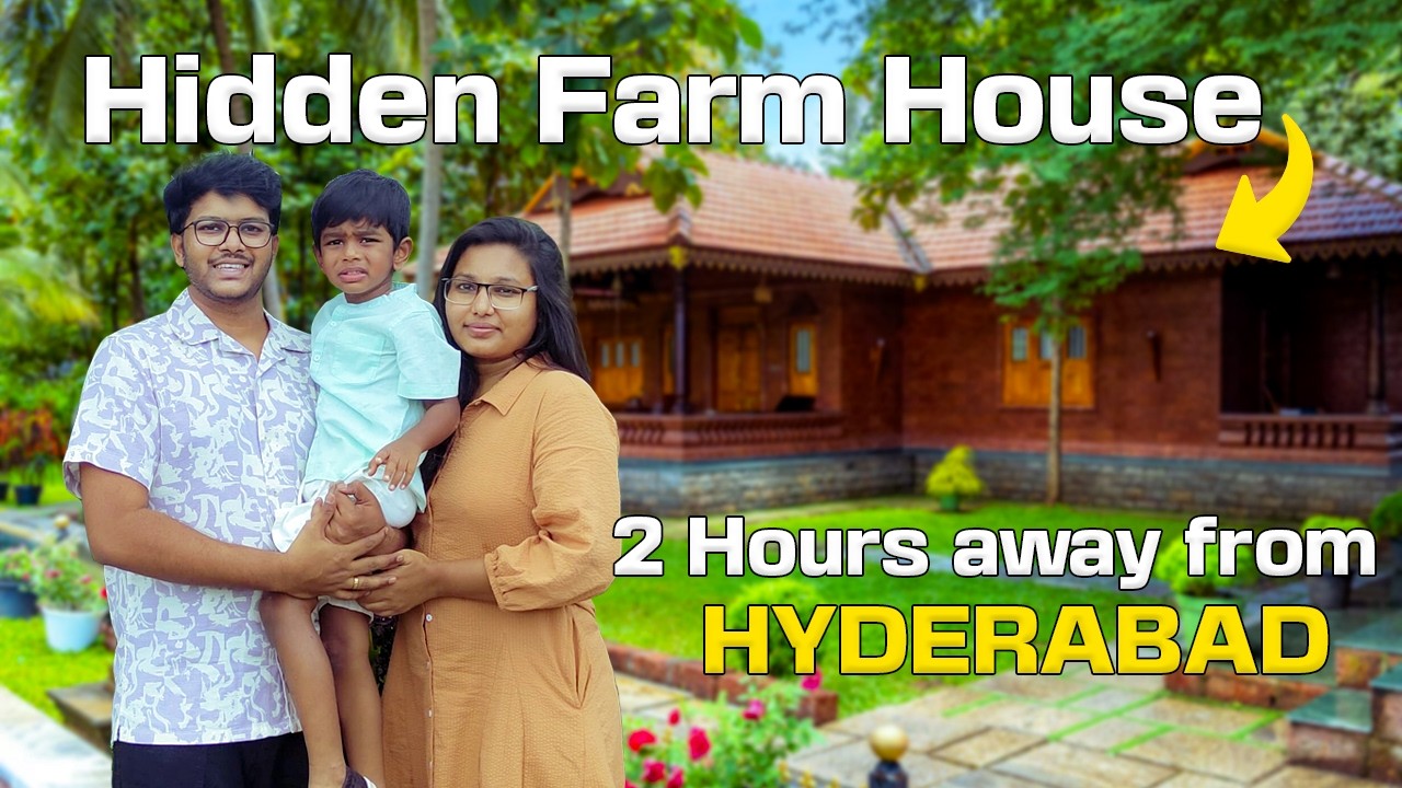 Best Farmhouse Near Hyderabad with Private Pool | 2 Hours from City | Akhil Garnepudi