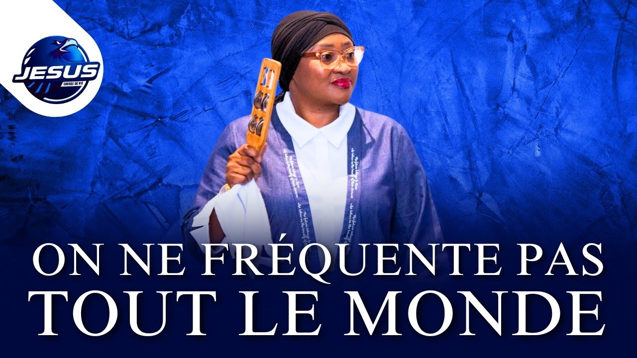 Pasteur joelle Kabasele : On n'aime tout le monde, mais on ne fréquente pas tout le monde 