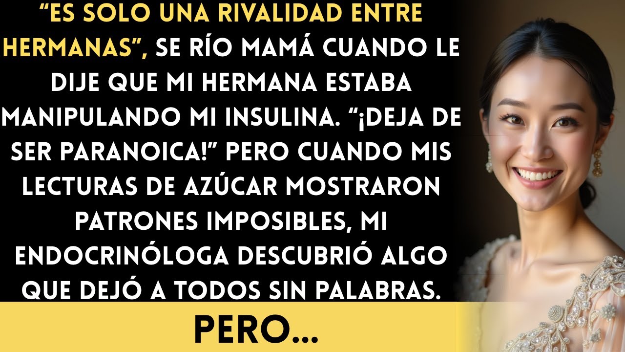 Mi hermana manipuló mi insulina —mis papás dijeron: “Solo está celosa.” Los análisis de sangre...