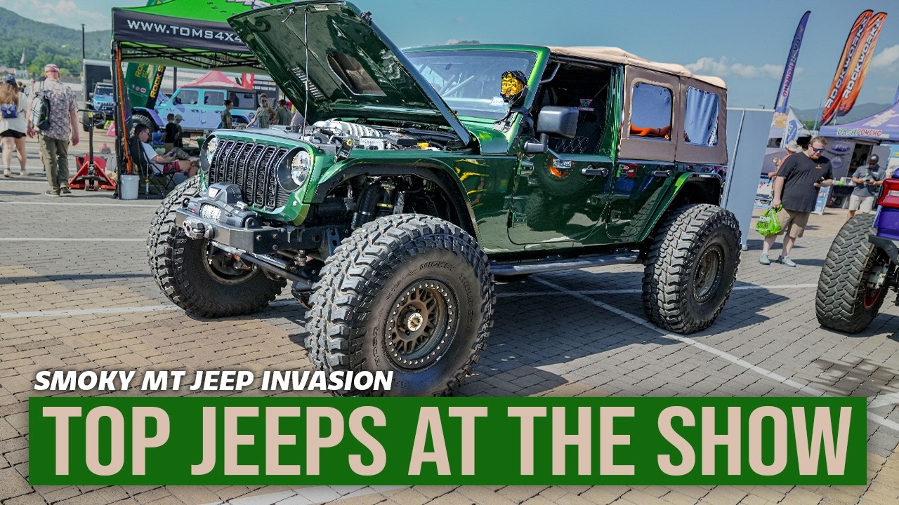 Top Jeeps at Smoky Mountain Jeep Invasion 2025