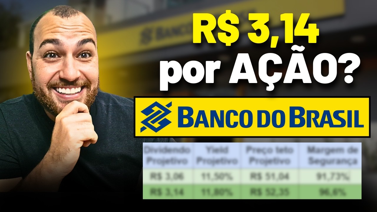BBAS3 DISPAROU APÓS ESSES VALORES SEREM DIVULGADOS! LUCROS E DIVIDENDOS ELEVADOS CONFIRMADOS!