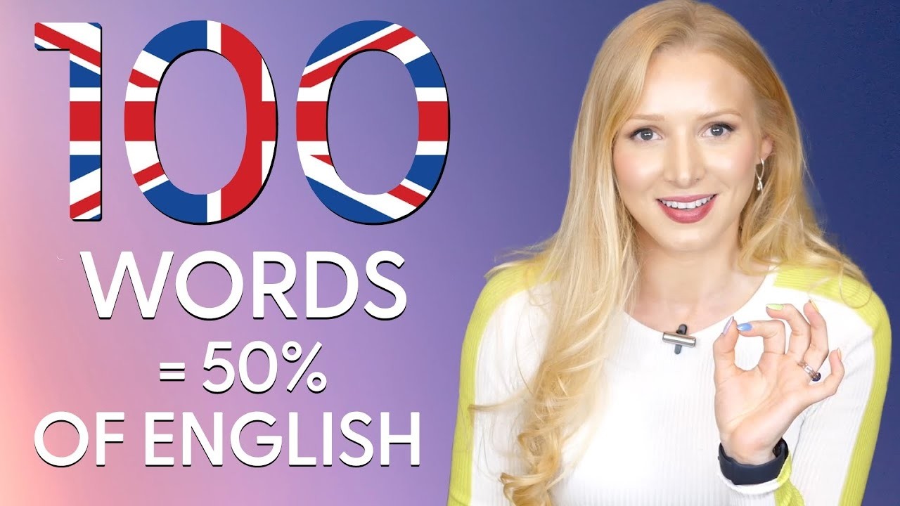 100 Words = 50% of English