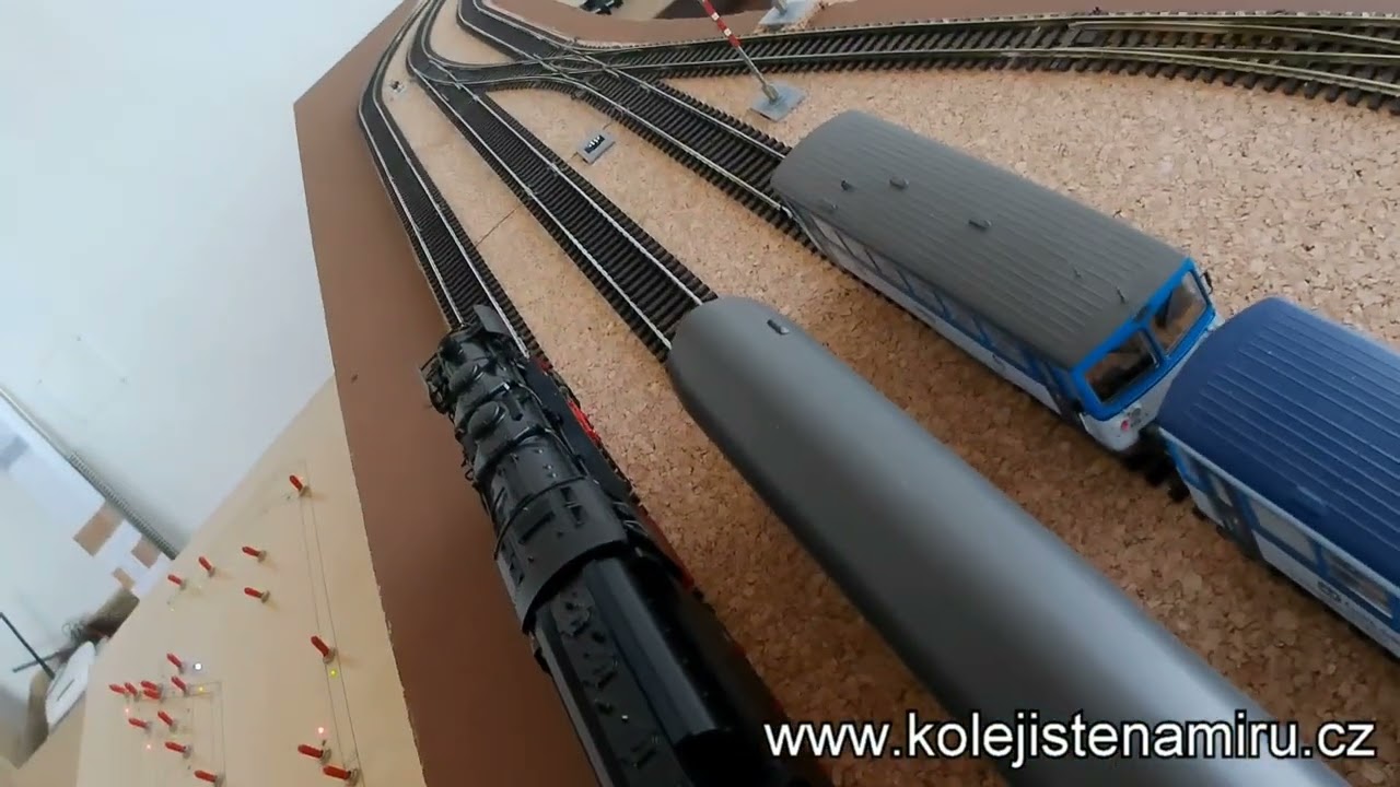 Nejjednodušší analogové ovládání kolejiště