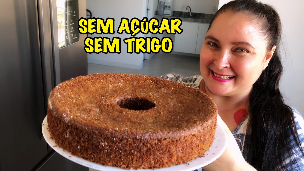 SEM AÇÚCAR! SEM TRIGO! BOLO DE AVEIA COM BANANA, DELÍCIA!
