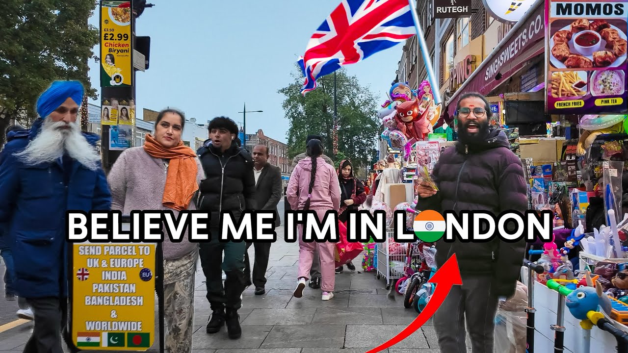 Indian neighbourhood in London | THE UK NO ONE WILL SHOW YOU |