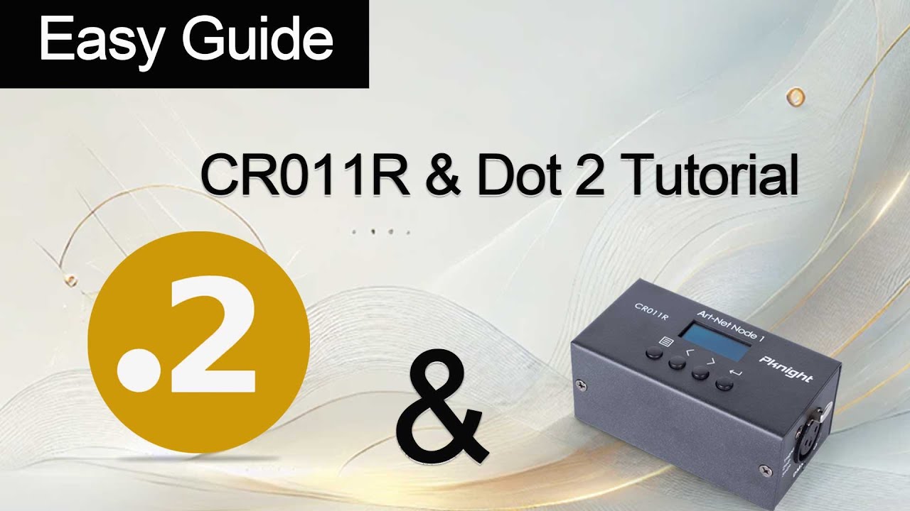 Easy Guide --  CR011R & Dot 2 Tutorial