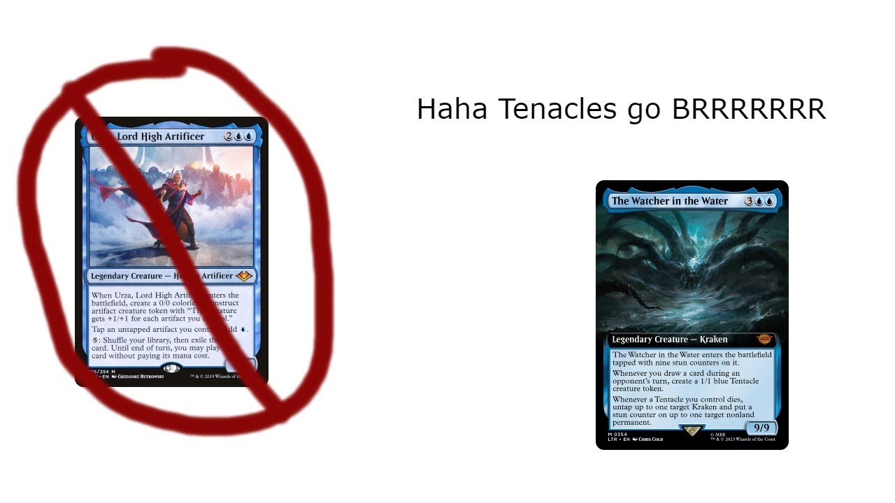 The True Mono Blue Deck - The Watcher in the Water Deck Tech