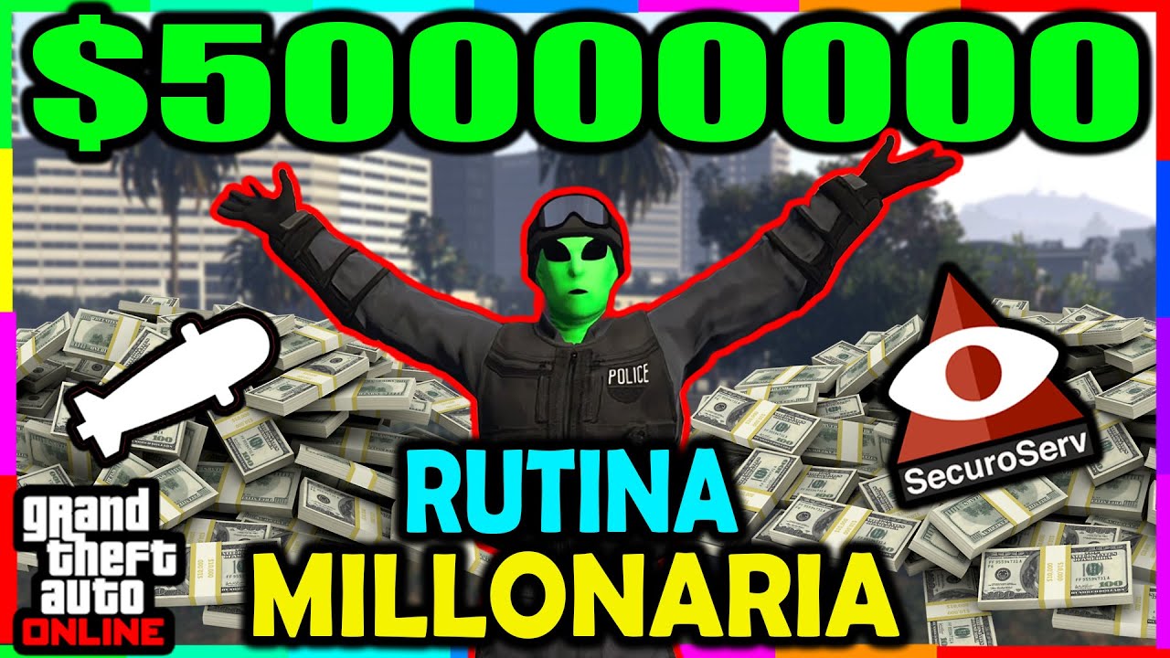 La MEJOR RUTINA MILLONARIA PARA JUGADORES SOLITARIOS en GTA 5 Online!