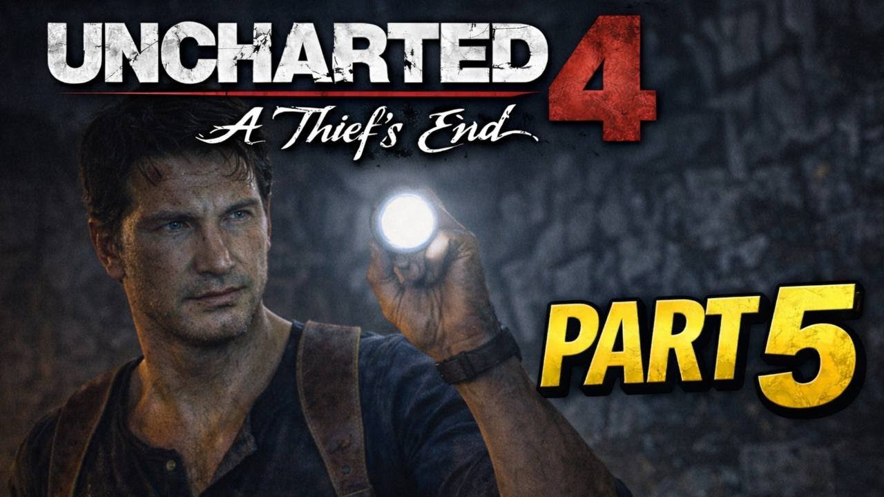 Uncharted 4 A Thief's End Walkthrough Gameplay Part 5 - Hector Alcazar (PS5)