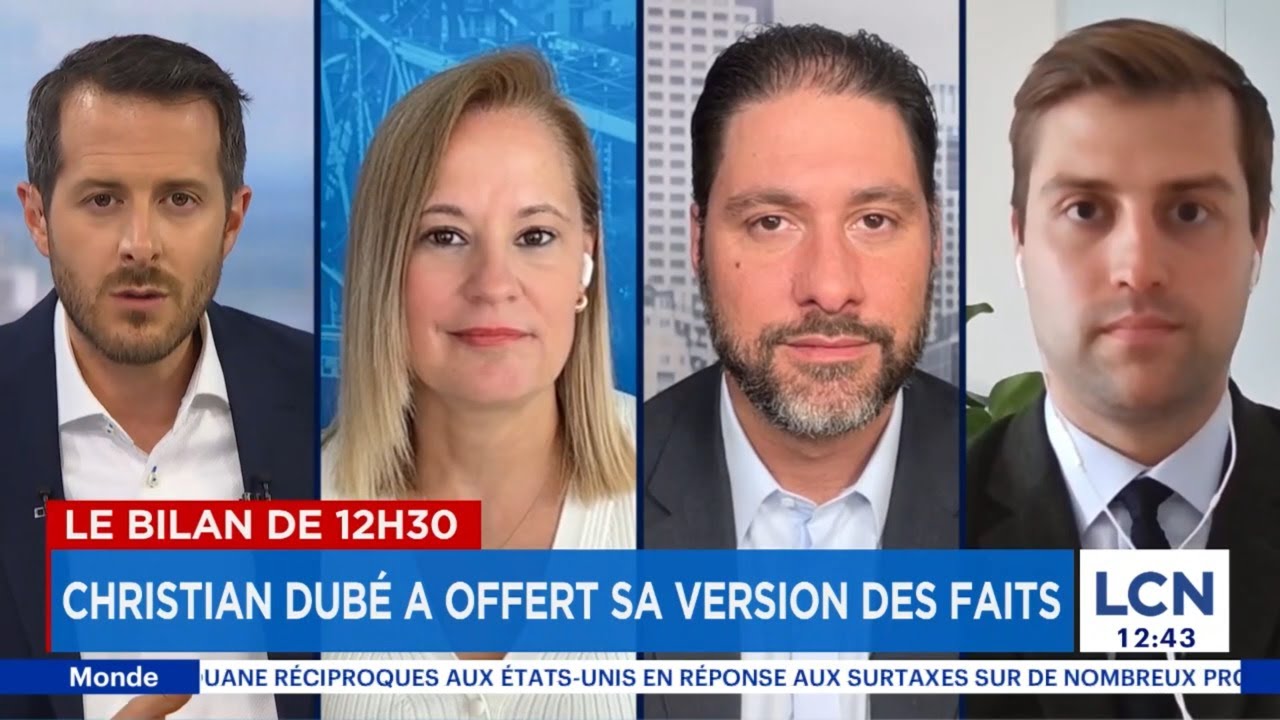Christian Dubé témoigne à la commission Gallant - extrait du «Bilan de 12h30»