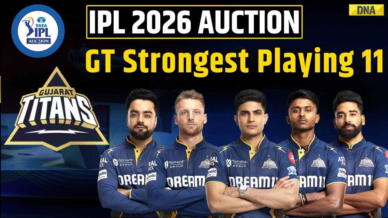IPL Auction 2026: GT Squad Analysis I Gujarat Titans I GT Playing 11 In IPL 2026 I Cricket