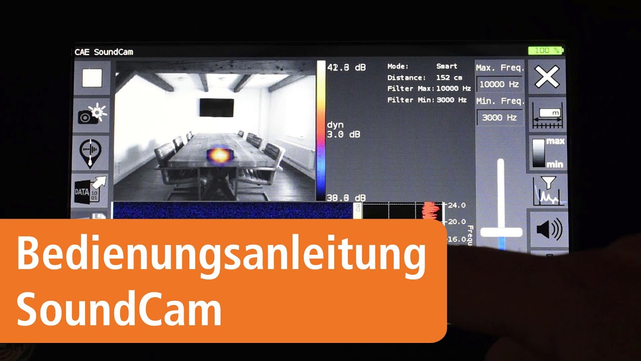 SoundCam Bedienungsanleitung - Der schnelle Weg zur ersten Messung mit einer akustischen Kamera