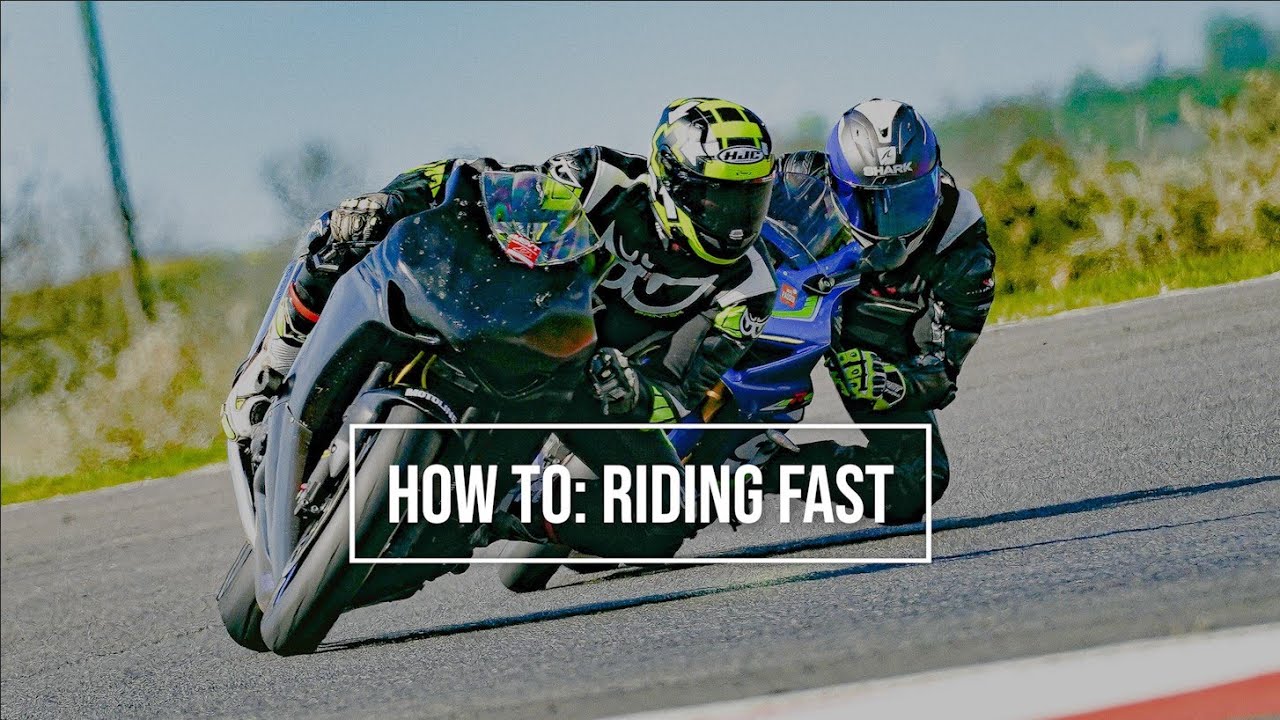 How I Ride Faster On A Motorcycle