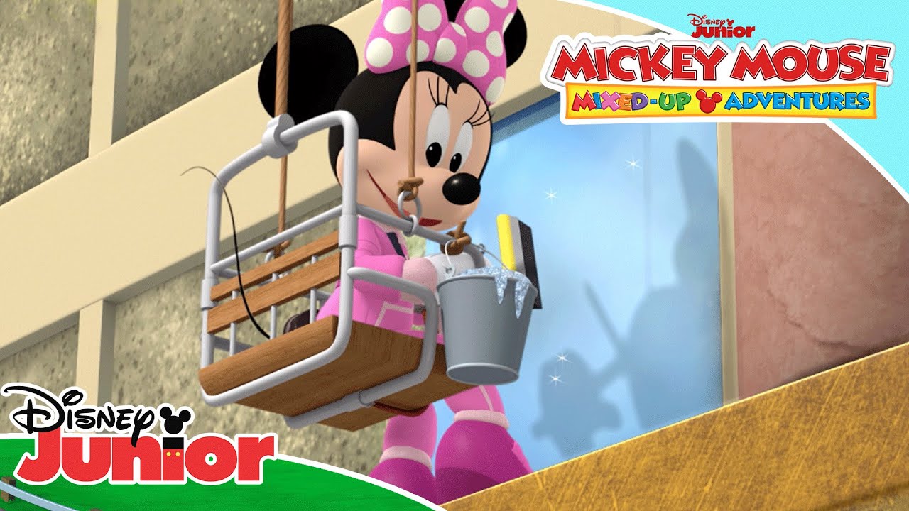 🧽 Wishy Washy Helpers | Mickey Mouse Mixed-Up Adventures | Disney Kids