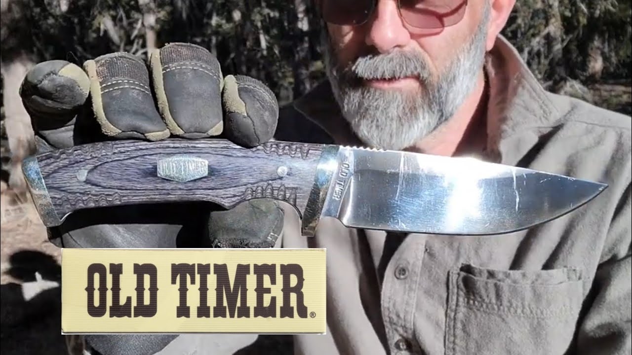 New Schrade Old Timer D2 Knife 169OT Workout Heritage Series