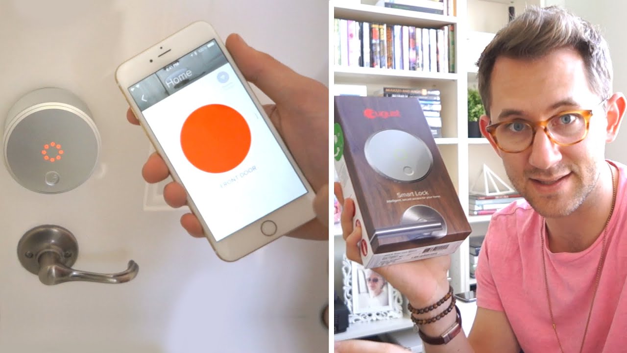 UNLOCK YOUR DOOR FROM ANYWHERE! | August Smart Lock