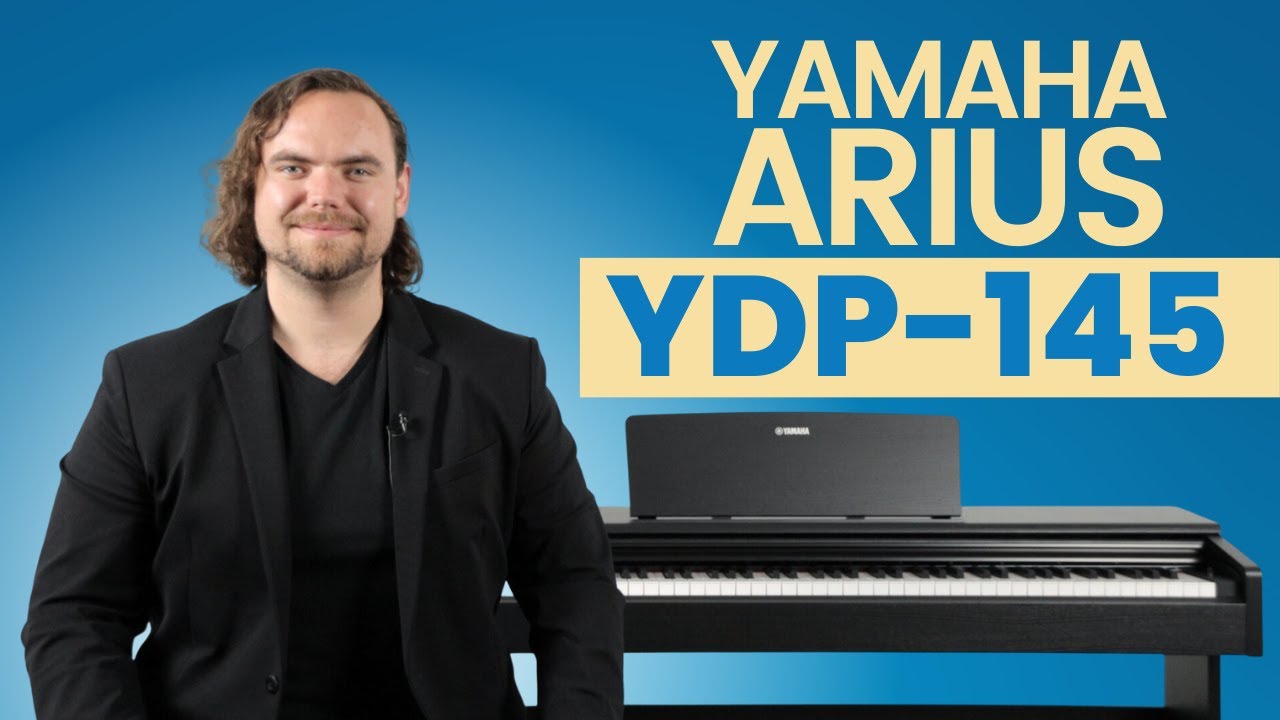 Yamaha ARIUS YDP-145 | Цифровое пианино | Полный обзор с демонстрацией игры | Popplers Music
