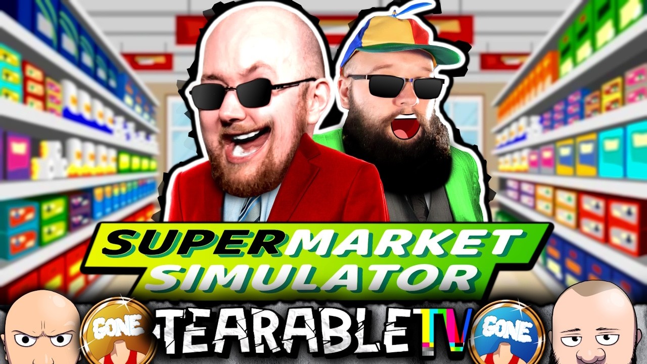2 Idiots REOPEN STRANRARR in SuperMarket Simulator with Friends