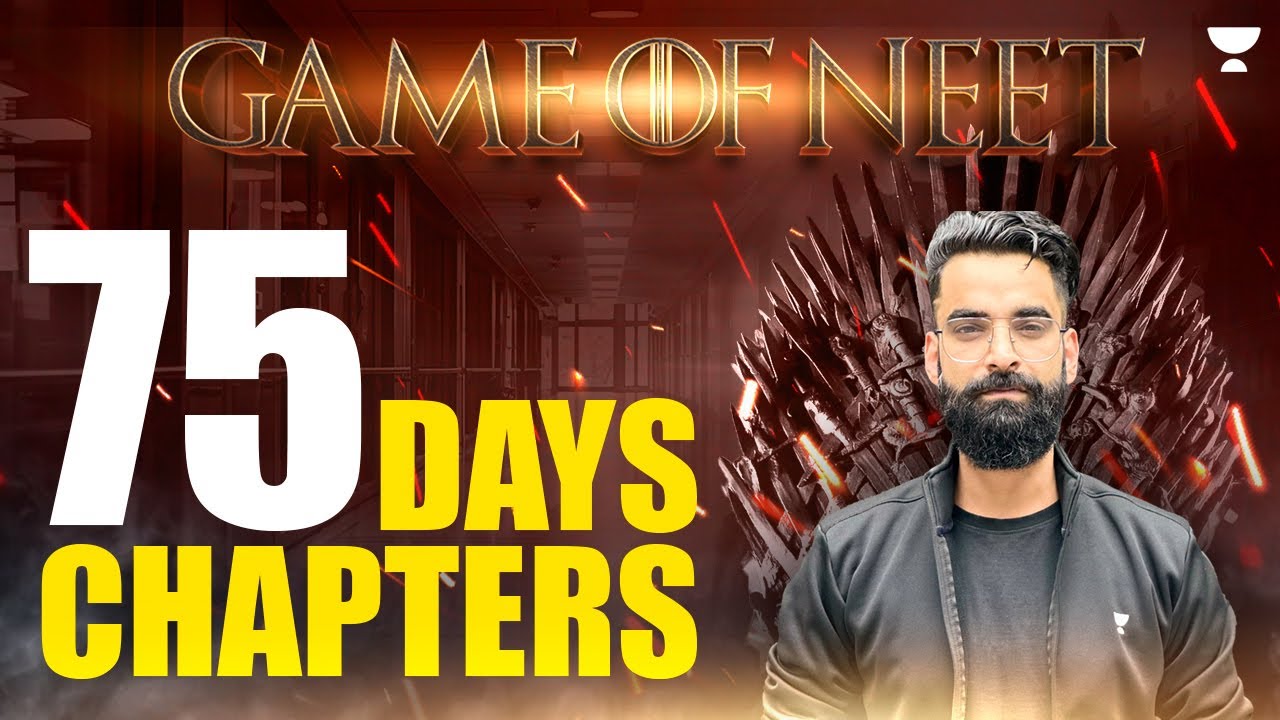GAME OF NEET | 75 Chapters in 75 Days | NEET 2024 | Wassim | Unacademy NEET English