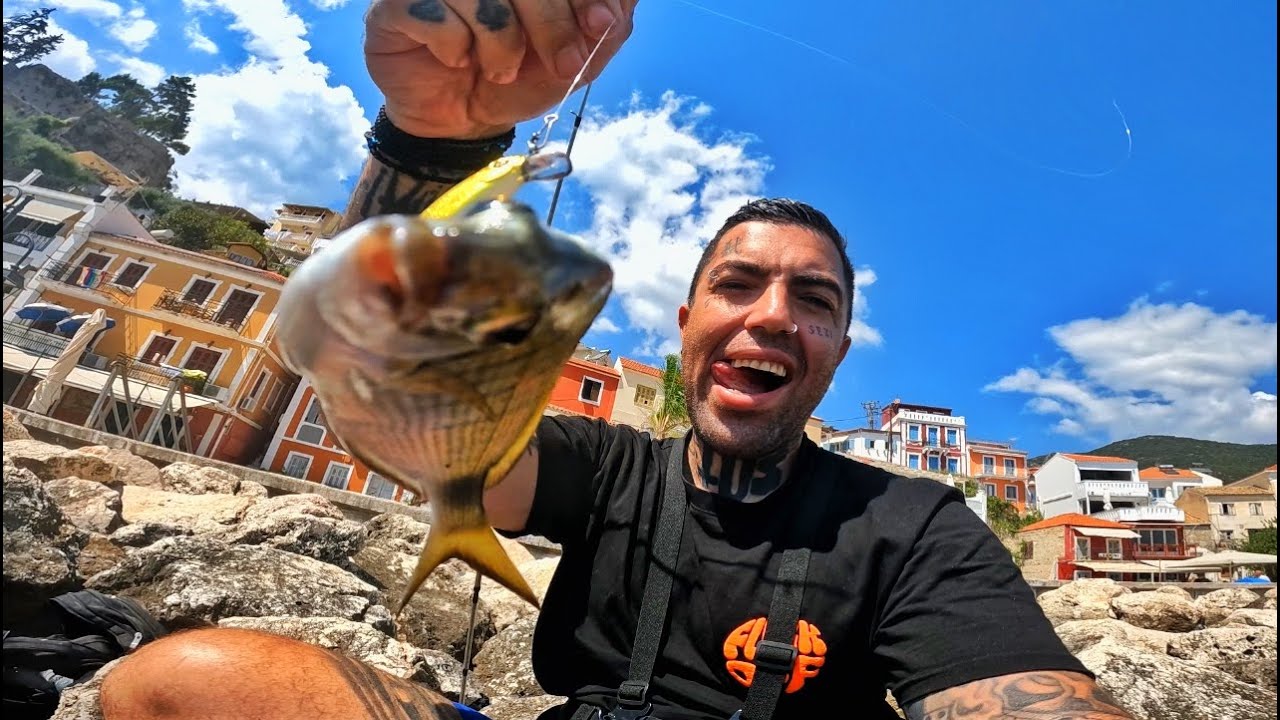 Lrf - Fishing [ ASMR ] - Parga, Greece