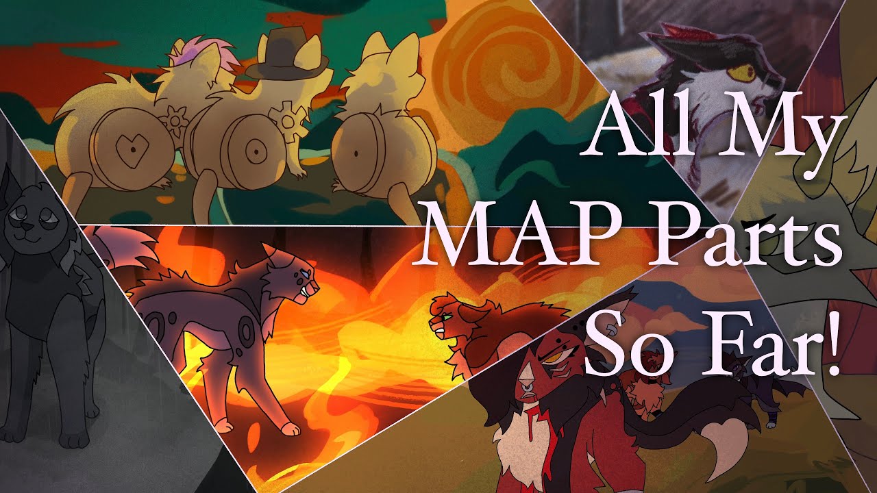 All My Animation MAP Parts So Far! (2023-2025)