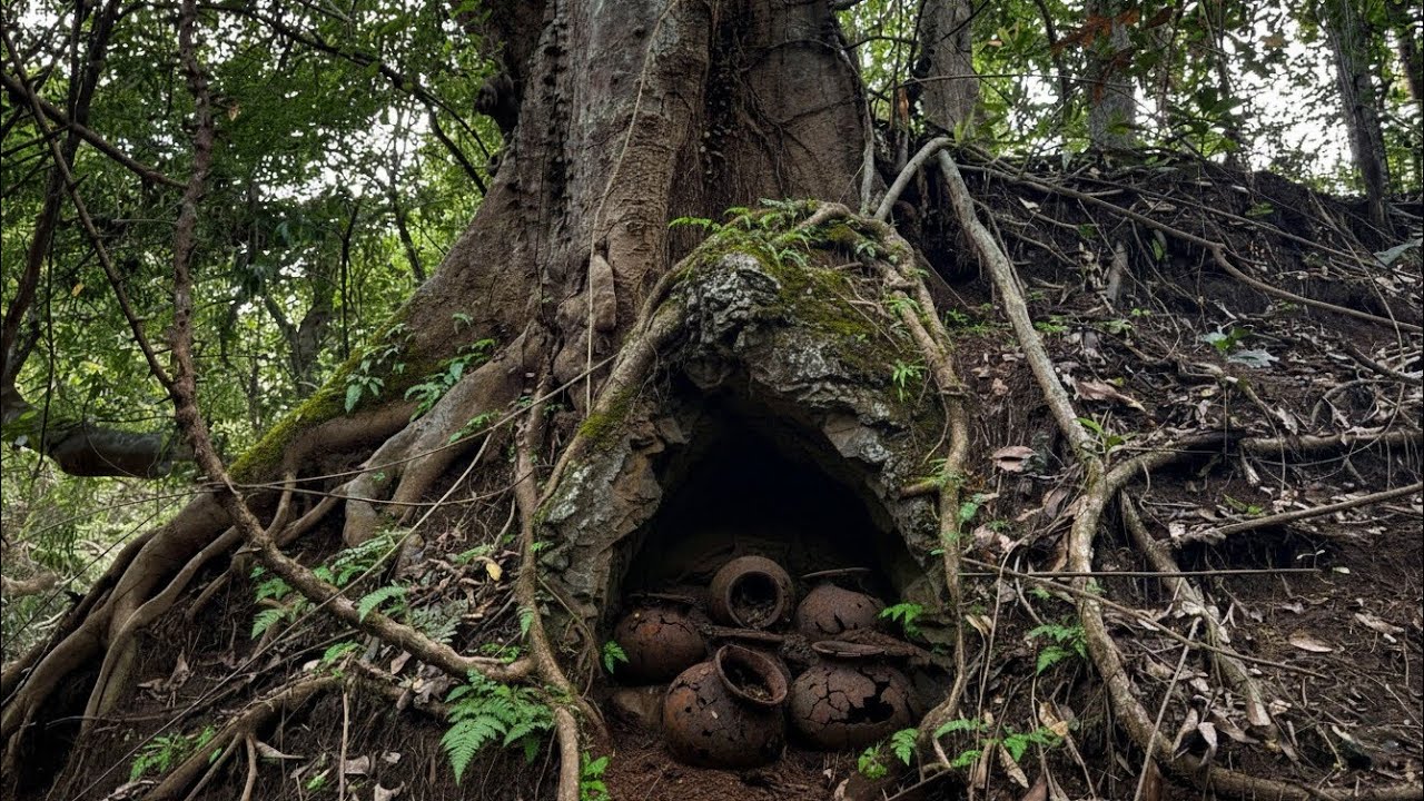 I Found a Hidden Treasure in a 1,000-Year-Old ancient Cave 😱 