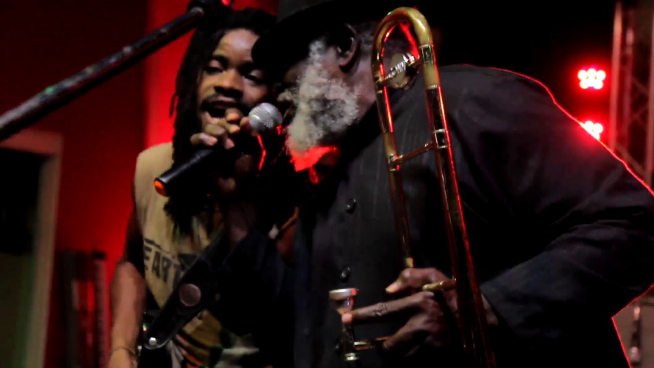 EarthKry and Nambo Robinson @ Bourbon Beach, Negril.