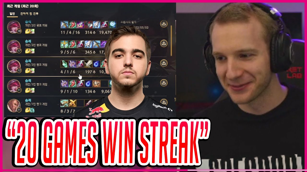 Jankos Reacts to Flakked Match History in Korea | G2 Jankos Clips
