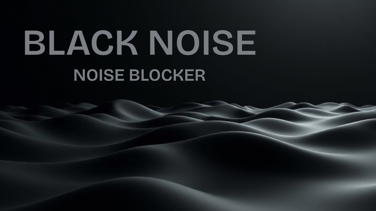 Black Noise for Loud Neighbors | Blocks Background Noise | 8 Hours