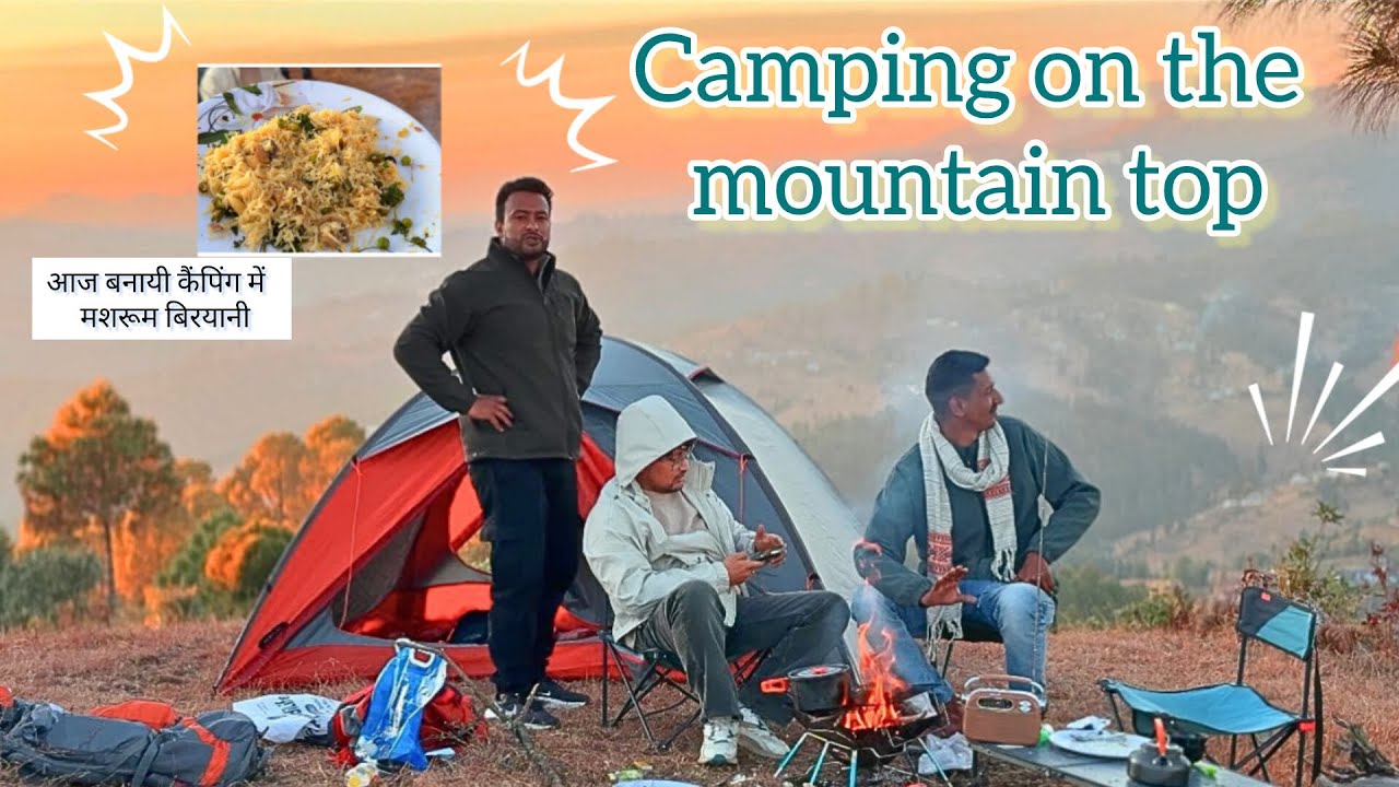 Winter Group Camping with Friends || Camping In India || The Lost Camper