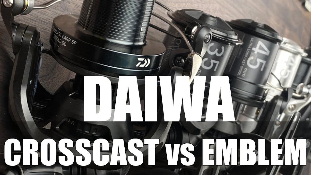 💥DAIWA CROSSCAST VS EMBLEM : panoramica dei mulinelli Daiwa Big Pit da Surf e Carp Fishing.