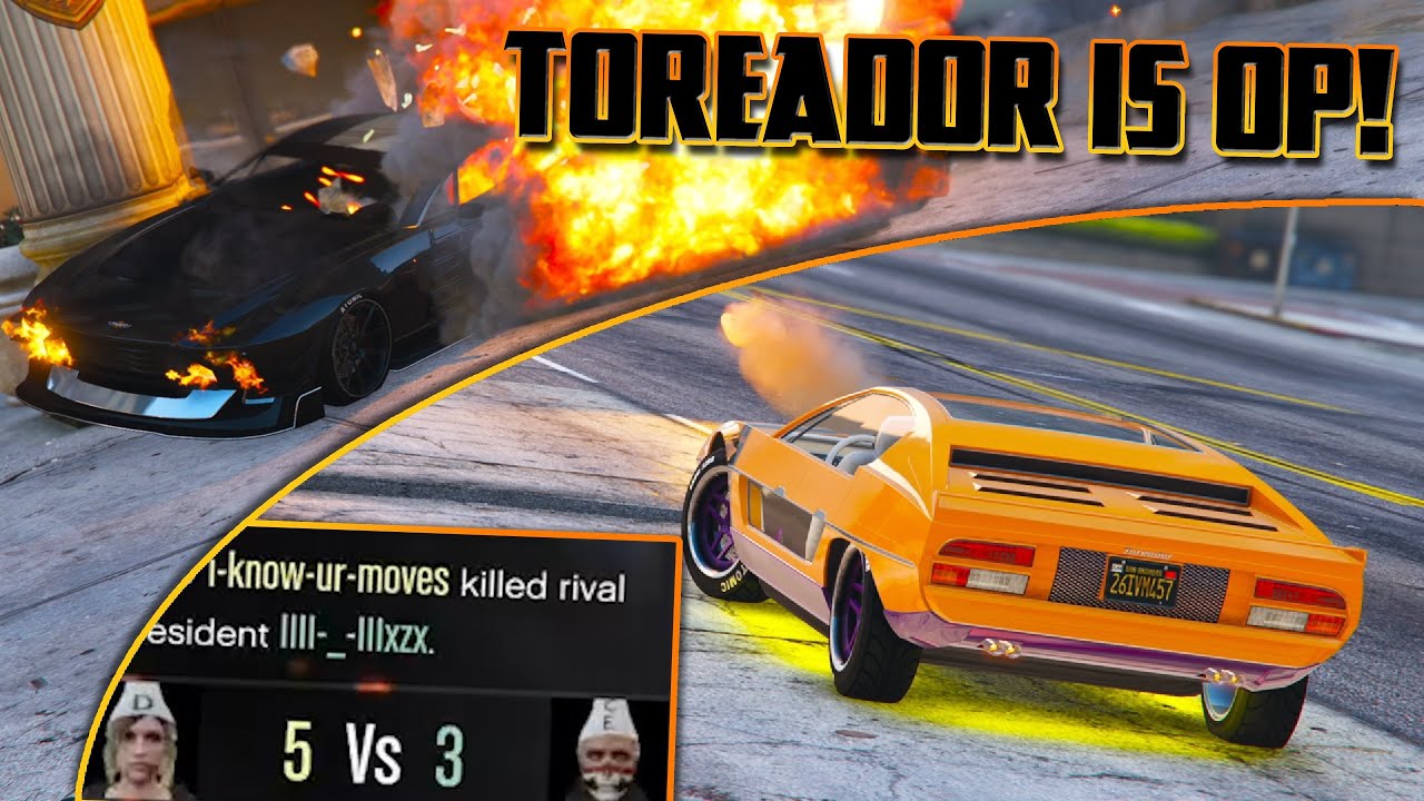 DESTROYING an ENTIRE Bad Sport Session With Toreador! [GTA Online]
