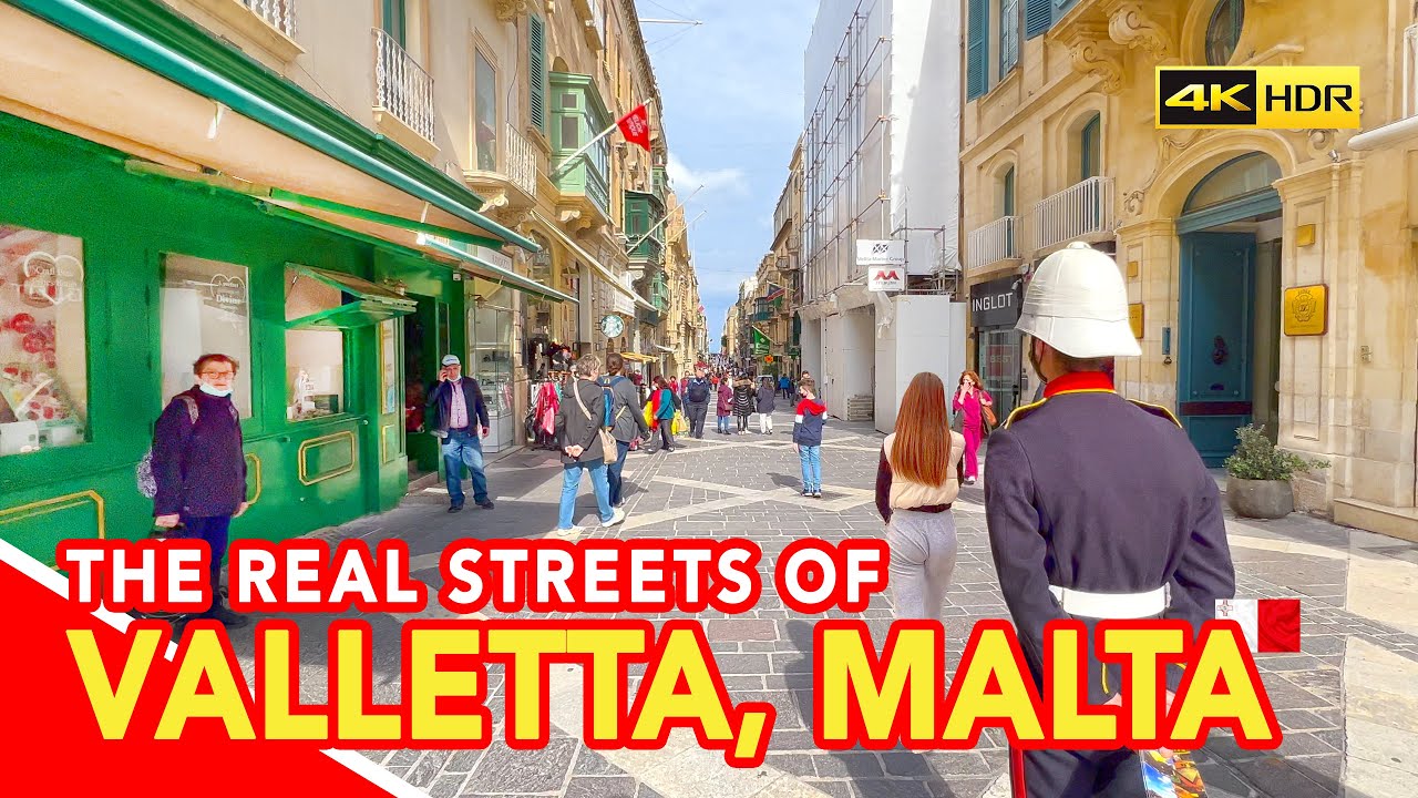 THE REAL STREETS OF VALLETTA, MALTA