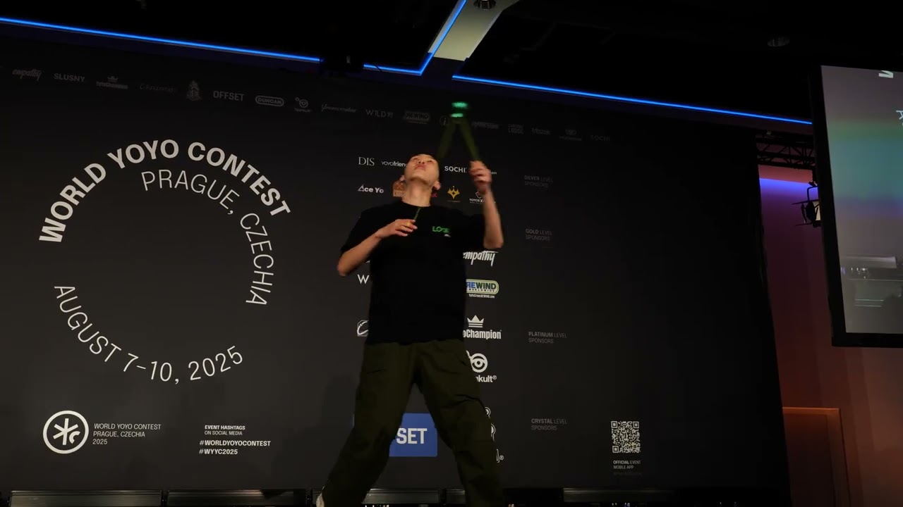 10th Place – Allon Chen – 1A Final Freestyle – World YoYo Contest 2025