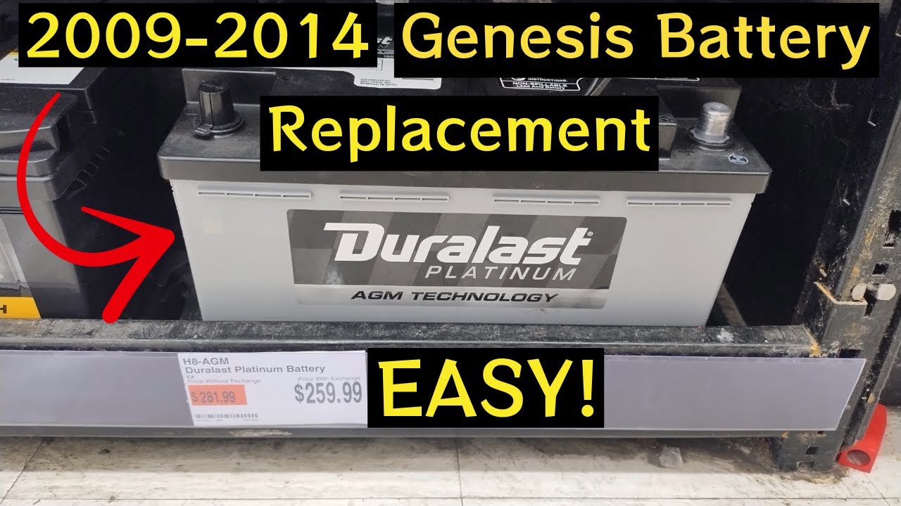 2009-2014 Hyundai Genesis: Battery Replacement #drive  #cars  #diy   #battery  #hyundai