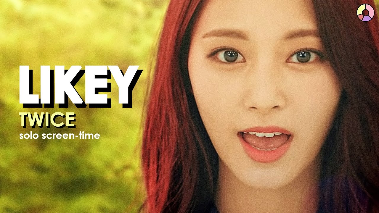 TWICE - LIKEY | focus + solo screen time ranking